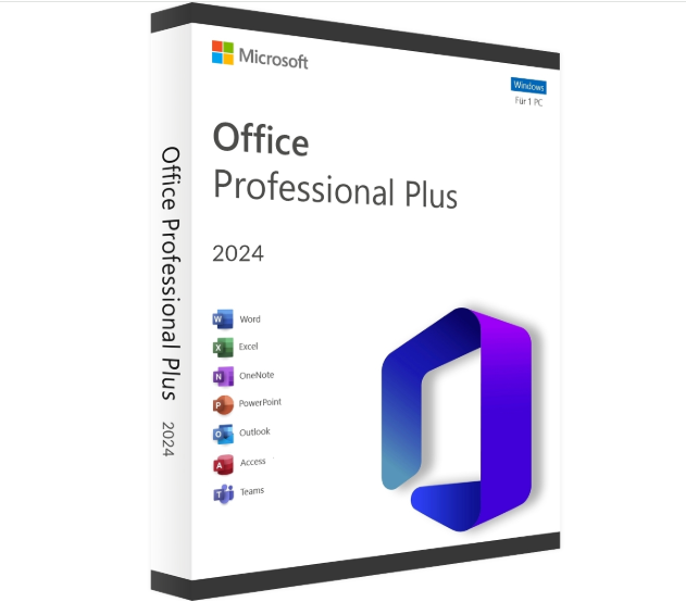 Microsoft Office 2024 Professional Plus Plus 32/64 BIT Key Esd (WINDOWS)