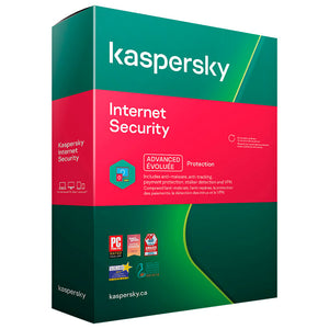 Kaspersky Internet Securety 2021 validità 1 anno