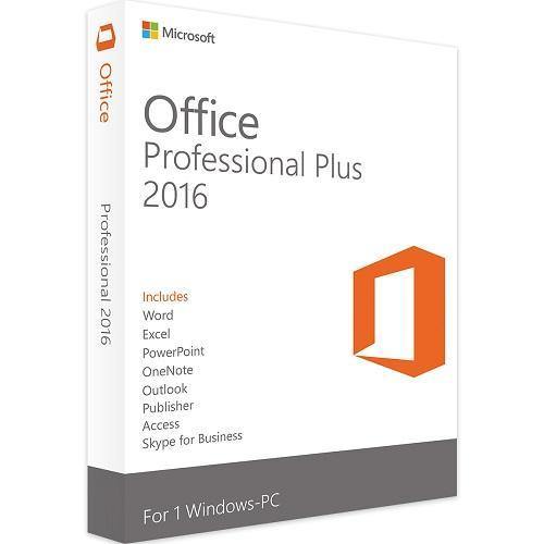 Office 2016 Professional Plus 32/64 Bit Key Esd (windows) - Vendero Software